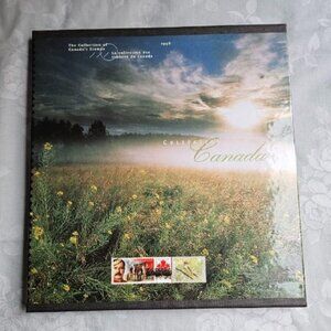 1998 - The Collection‎ of Canada's Stamps Vintage Book - Without Stamps